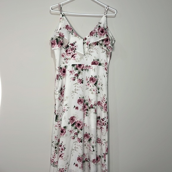 Floral full length dress - Picture 6 of 7